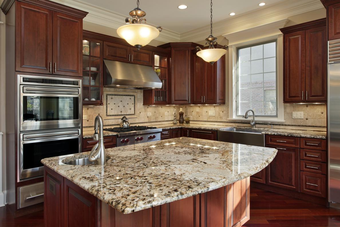 Cherry Wood Cabinets in Southern California