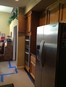 Kitchen cabinet refacing before and after photos in Southern California