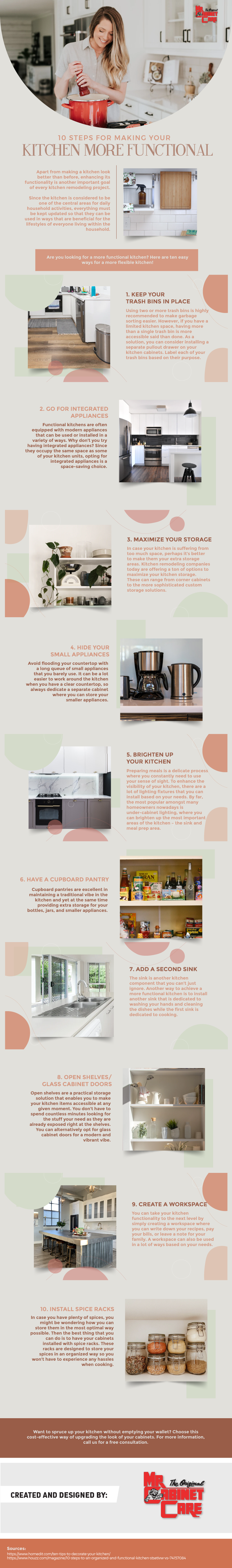 10 Steps for Making Your Kitchen More Functional 