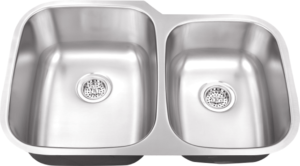Stainless Steel #MBM64L 6040 Double Bowl