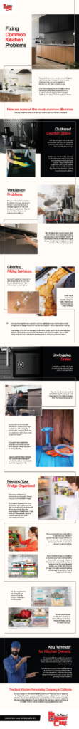 Fixing Common Kitchen Problems (Infographics) | MCC