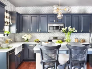 Are Blue Kitchen Cabinets a Trend?