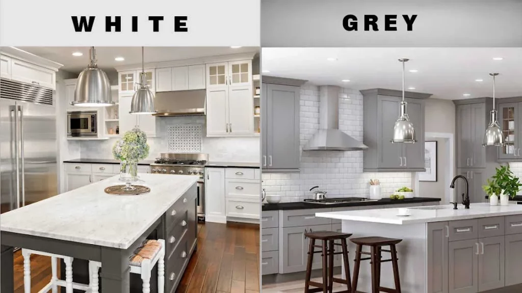 Modern White Kitchen Cabinets VS Grey Kitchen Cabinets: What’s Best for Your Home?