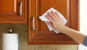 How to Clean Wood Kitchen Cabinets