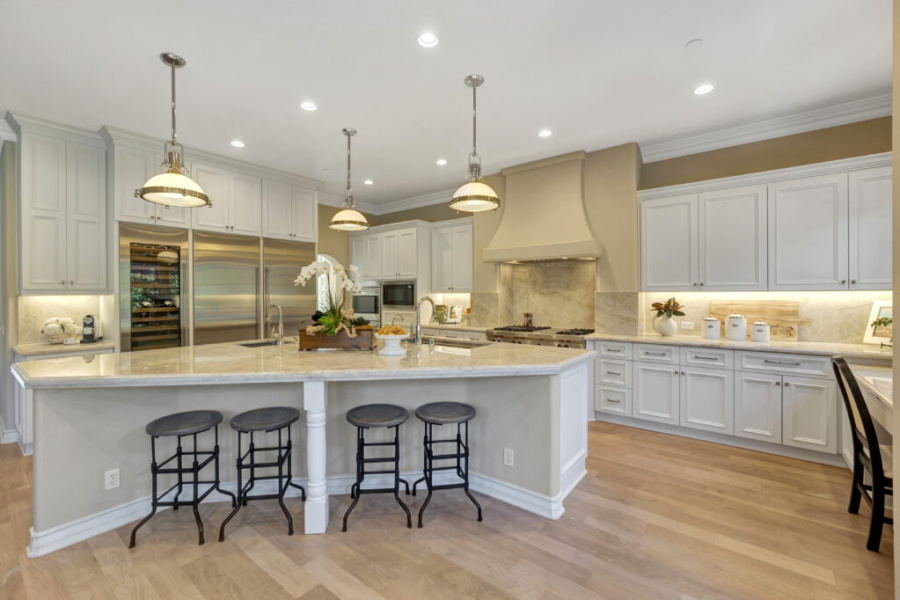 Add Colors to a Neutral Kitchen