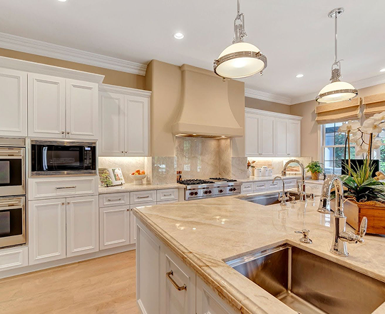 Kitchen with Custom Cabinets