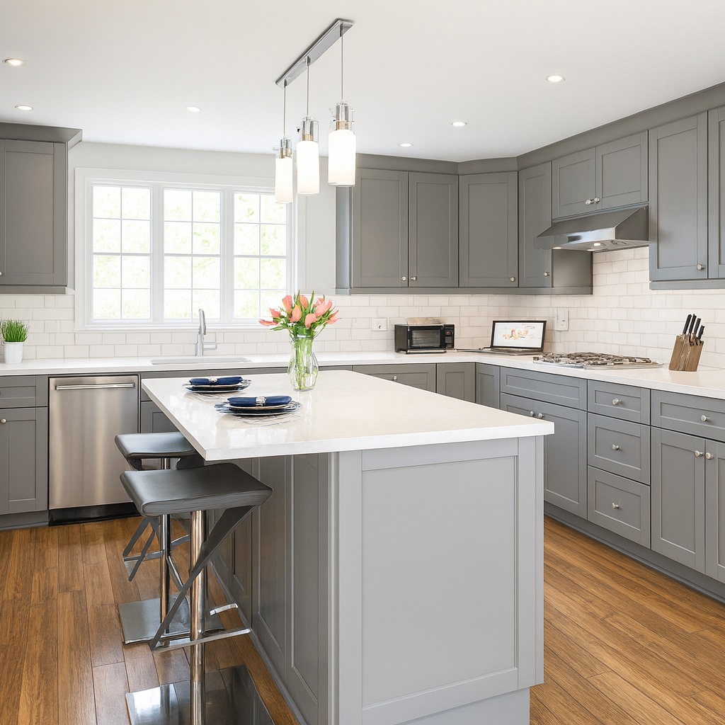 Types of Kitchen Cabinets and Moldings
