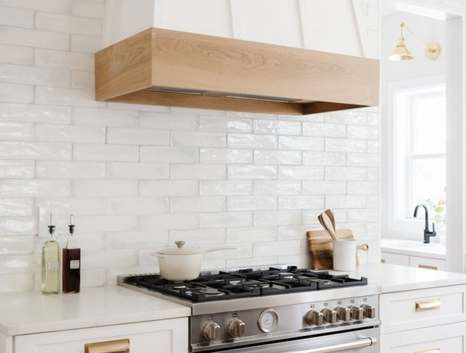 Wooden Range Hood Design